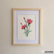 画康乃馨步骤｜画一束花给母亲节